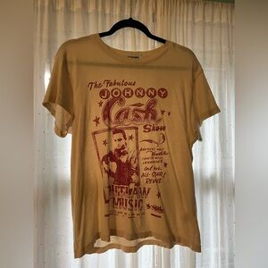 DAYDREAMER Johnny Cash Outlaw Music Tee Tshirt, size small